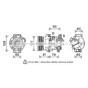 Acquista Compressore aria condizionata da PRASCO TOAK581 a buon mercato per soli 509,06 €