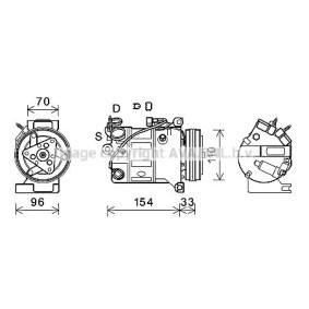 Acquista Compressore aria condizionata da PRASCO VOAK183 a buon mercato per soli 528,96 €