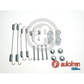 Comprar Juego de accesorios, zapatas de freno de AUTOFREN SEINSA D31072A a bajo precio de 22,23 €