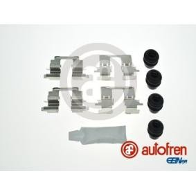 Zubehörsatz, Scheibenbremsbelag D42891A