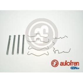 Zubehörsatz, Scheibenbremsbelag D42999A