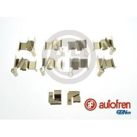 Zubehörsatz, Scheibenbremsbelag D43030A
