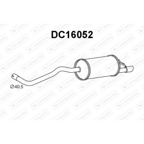 Endschalldämpfer DC16052 von VENEPORTE günstig für 108,02 € online kaufen