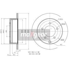Bremsscheibe von MAXGEAR