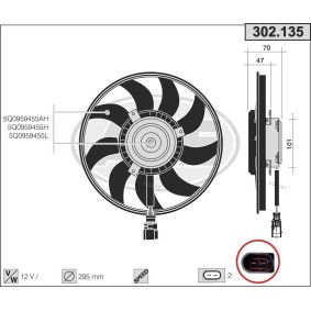 Kühlerlüfter 302.135 von AHE günstig für 103,73 € online kaufen
