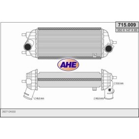Köp Intercooler av AHE 715.009 till det låga priset 3007,45 kr