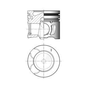 Achetez des Piston KOLBENSCHMIDT 41251610 à prix pour 133,75 €