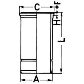 Comprar Camisa del cilindro de KOLBENSCHMIDT 88714110 a bajo precio de 190,13 €
