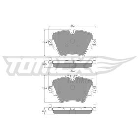 Köp Bromsbelägg av TOMEX brakes TX 18-43 till det låga priset 624,61 kr