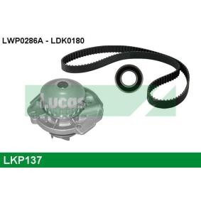Achetez des Kit de distribution + pompe à eau LUCAS LKP137 à prix pour 56,70 €