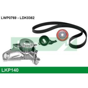 Wasserpumpe + Zahnriemensatz von LUCAS LKP140