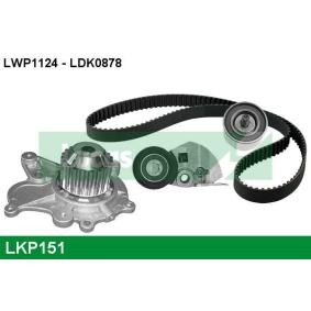 Wasserpumpe + Zahnriemensatz von LUCAS LKP151