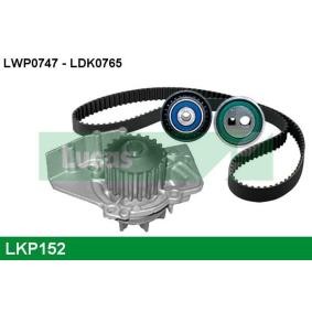 Wasserpumpe + Zahnriemensatz von LUCAS LKP152