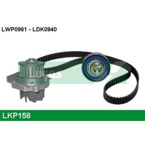 Achetez des Kit de distribution + pompe à eau LUCAS LKP158 à prix pour 84,69 €