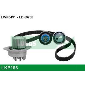 Achetez des Kit de distribution + pompe à eau LUCAS LKP163 à prix pour 101,26 €