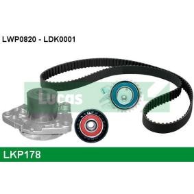 Achetez des Kit de distribution + pompe à eau LUCAS LKP178 à prix pour 118,21 €