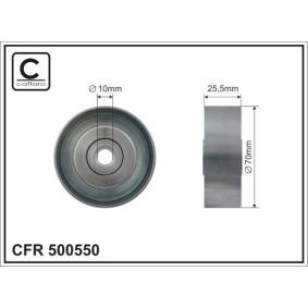 Achetez des Galet enrouleur de courroie d'accessoire CAFFARO 500550 à prix pour 34,83 €