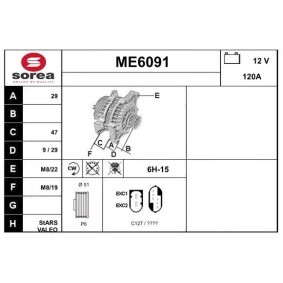 Köp Generator av SERA ME6091 till det låga priset 6020,33 kr