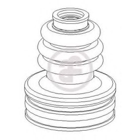Achetez des Jeu de joint-soufflet, arbre de commande SAKURA S4413720 à prix pour 9,29 €