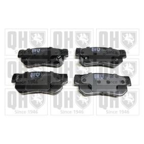 Achetez des Plaquettes de frein QUINTON HAZELL BP1218 à prix pour 56,80 €