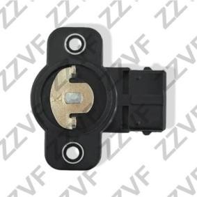 Sensor, Drosselklappenstellung von ZZVF ZVDR009
