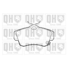 Achetez des Plaquettes de frein QUINTON HAZELL BP1257 à prix pour 93,25 €