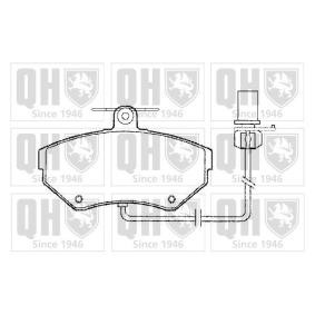 Achetez des Plaquettes de frein QUINTON HAZELL BP1279 à prix pour 74,38 €