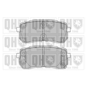 Achetez des Plaquettes de frein QUINTON HAZELL BP1599 à prix pour 77,32 €