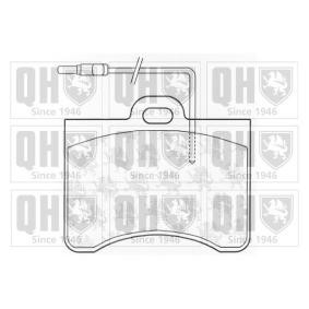 Achetez des Plaquettes de frein QUINTON HAZELL BP167 à prix pour 55,88 €