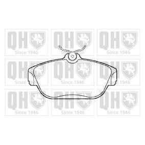 Achetez des Plaquettes de frein QUINTON HAZELL BP612 à prix pour 41,58 €