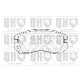 Achetez des Plaquettes de frein QUINTON HAZELL BP744 à prix pour 57,05 €