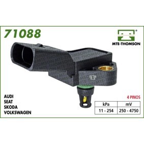Comprar Sensor, presión colector de admisión de MTE-THOMSON 71088 a bajo precio de 27,04 €