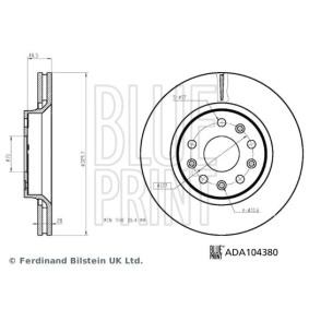 Comprar Disco de freno de BLUE PRINT ADA104380 a bajo precio de 64,37 €