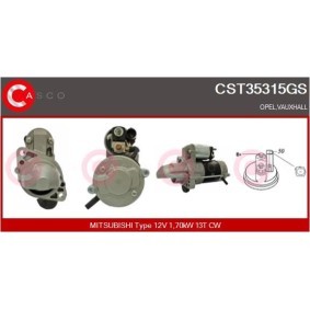 Køb Elektromotor, kølerventilator af CASCO CEF72009AS til den lave pris 723,33 DKK