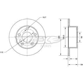 Bremsscheibe von TOMEX brakes