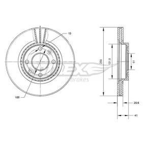 Bremsscheibe von TOMEX brakes