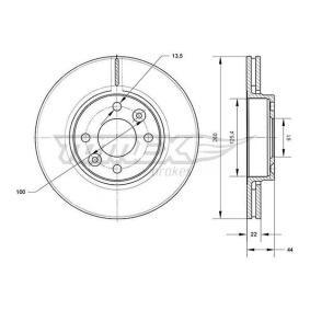 Bremsscheibe von TOMEX brakes