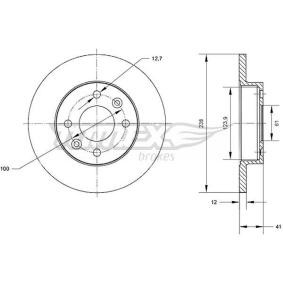 Bremsscheibe von TOMEX brakes
