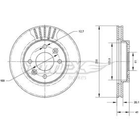 Bremsscheibe von TOMEX brakes