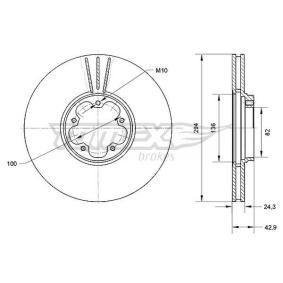 Bremsscheibe von TOMEX brakes