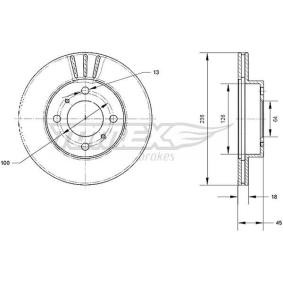 Comprar Disco de freno de TOMEX brakes TX 70-98 a bajo precio de 33,91 €