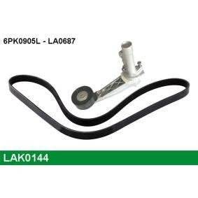 Achetez des Jeu de courroies trapézoïdales à nervures LUCAS LAK0144 à prix pour 61,42 €