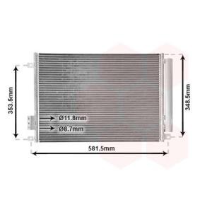 Achetez des Condenseur, climatisation VAN WEZEL 17015700 à prix pour 192,99 €