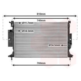Acquista Radiatore motore da VAN WEZEL 18002643 a buon mercato per soli 107,95 €