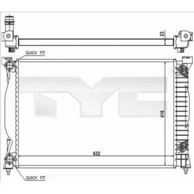 Acquista Radiatore motore da TYC 702-0014-R a buon mercato per soli 121,14 €
