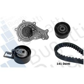 Achetez des Kit de distribution + pompe à eau BUGATTI KBU10052B à prix pour 148,52 €