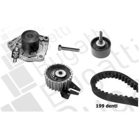 Achetez des Kit de distribution + pompe à eau BUGATTI KBU10184A à prix pour 148,86 €