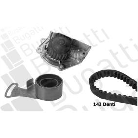 Achetez des Kit de distribution + pompe à eau BUGATTI KBU5203A à prix pour 80,74 €