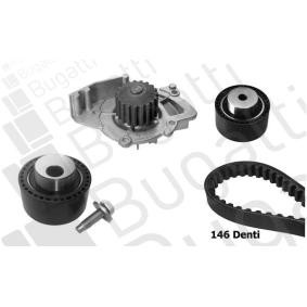 Achetez des Kit de distribution + pompe à eau BUGATTI KBU7409C à prix pour 134,68 €