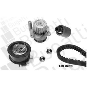 Achetez des Kit de distribution + pompe à eau BUGATTI KBU8712B à prix pour 114,11 €